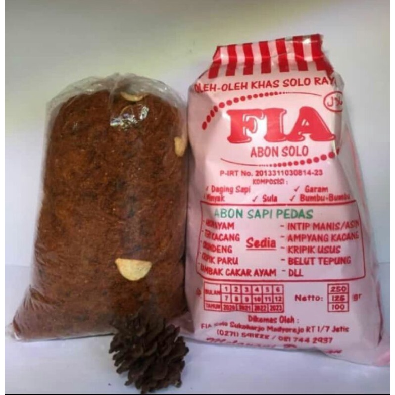 

Abon Daging Sapi (Pedas) 250gr