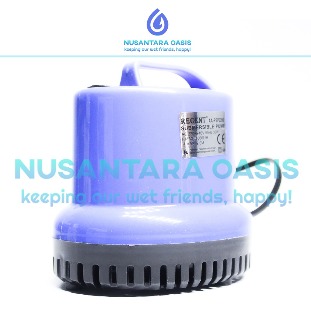 POMPA AIR CELUP AQUARIUM RECENT AA PSP 2200 SUBMERSIBLE PUMP Jadilah Yang Pertama Mengulas Produk In