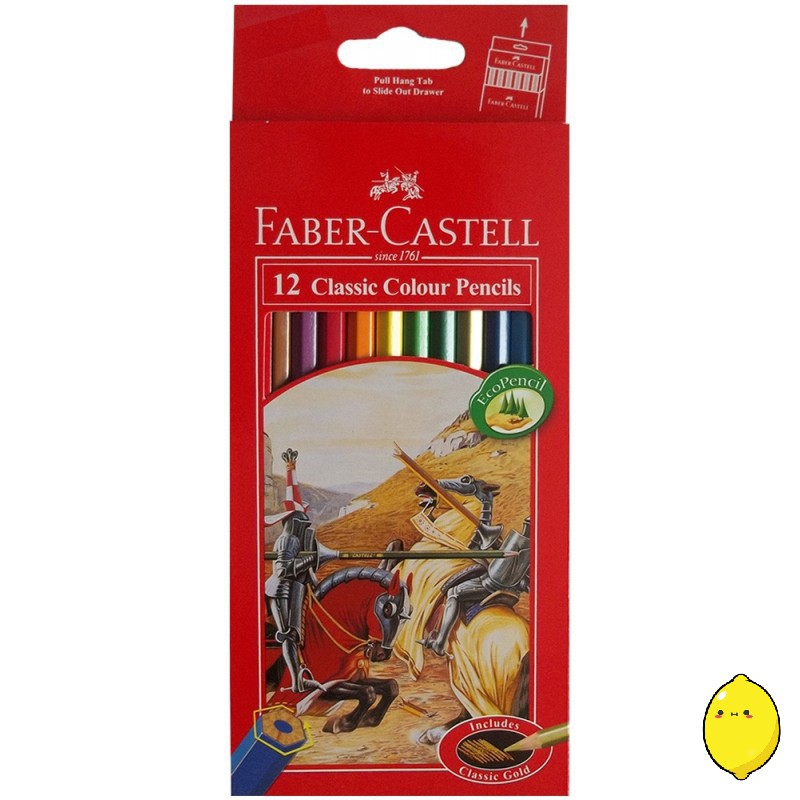 

Faber Castell Pensil Warna Classic 12 Panjang