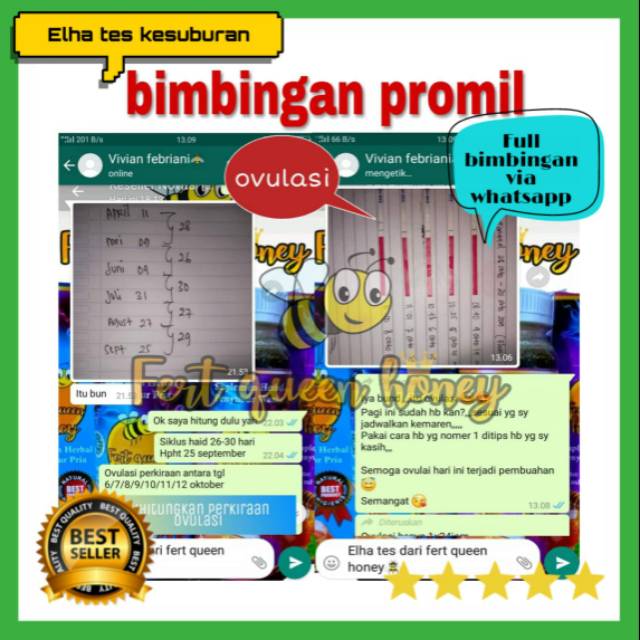 TES KESUBURAN/TES OVULASI/TES MASA SUBUR/STRIP TES KESUBURAN/STRIP TES OVULASI