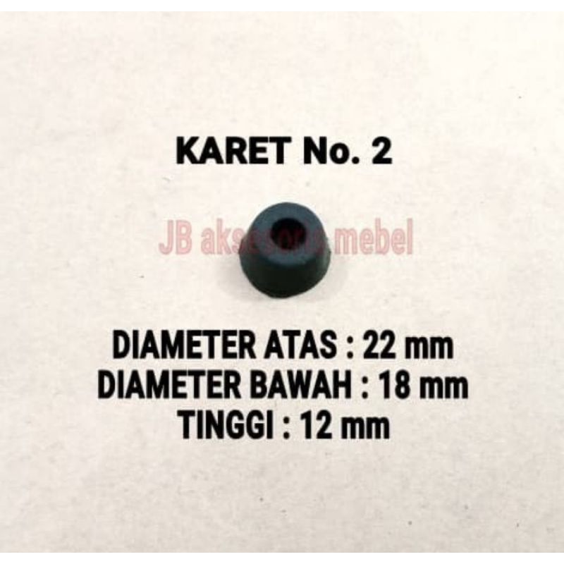 Karet kaki box ampli speaker No 2 / Alas karet kompor gas
