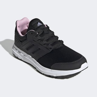 adidas black and pink running shoes