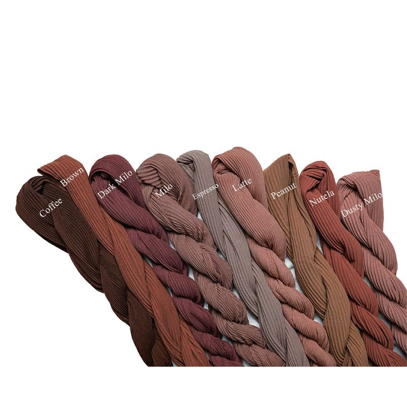 Hijab Segiempat Bella Plisket Lidi/PLEATS SQUARE-4