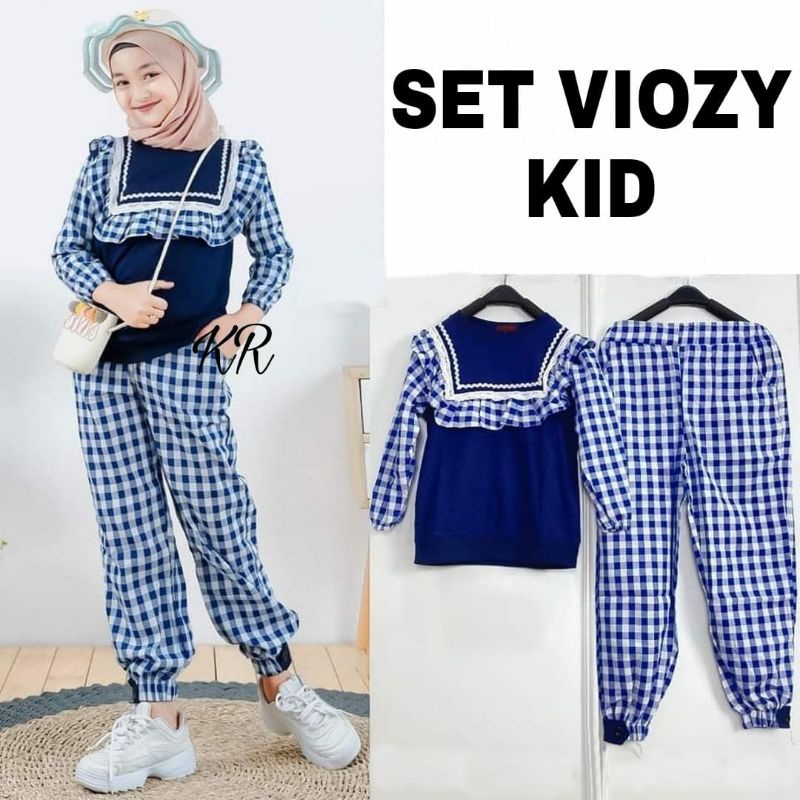 Baju Setelan Anak Perempuan Set Anak Cewek Usia Umur 7 8 9 10 Tahun Modis Big Ramadhan Sale Bju Leba