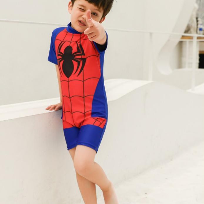  cashback  Baju  renang anak  import  motif superman 