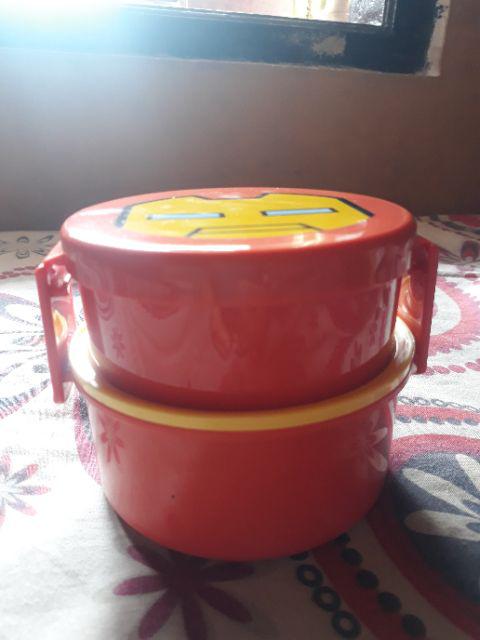 Marvel Miniso Double Layered Bento Box Kotak Makanan