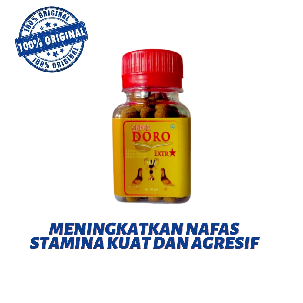 Jamu Merpati SUPER DORO XTRA / DOPING HERBAL MERPATI / DORO