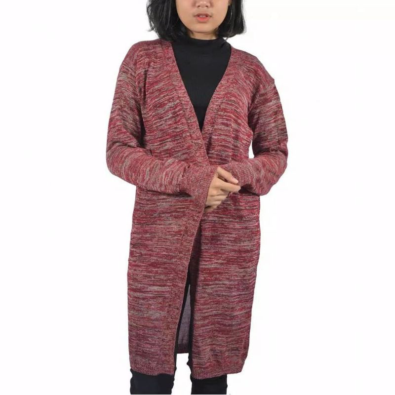 Cardigan Twist longcardy premium / Cardigan kekinian / Cardigan wanita panjang selutut