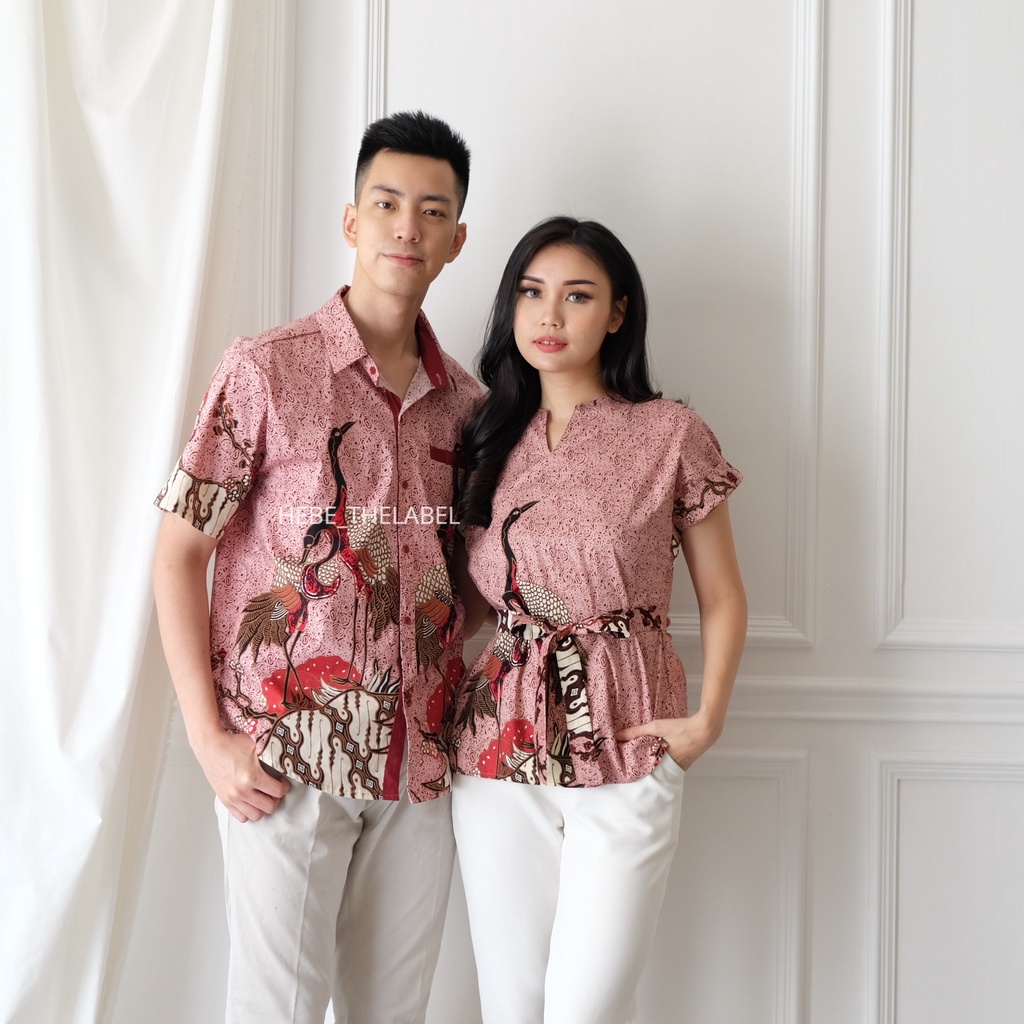 Meera Batik Cheongsam Chinese New Year - Available Couple ( Men-Hawa-Kina-Nadine-Amia-Brenda-Amber-Indri-Bina-Hera)