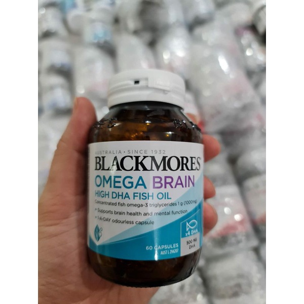 Jual Blackmores Omega Brain High DHA Fish Oil 60caps Shopee Indonesia