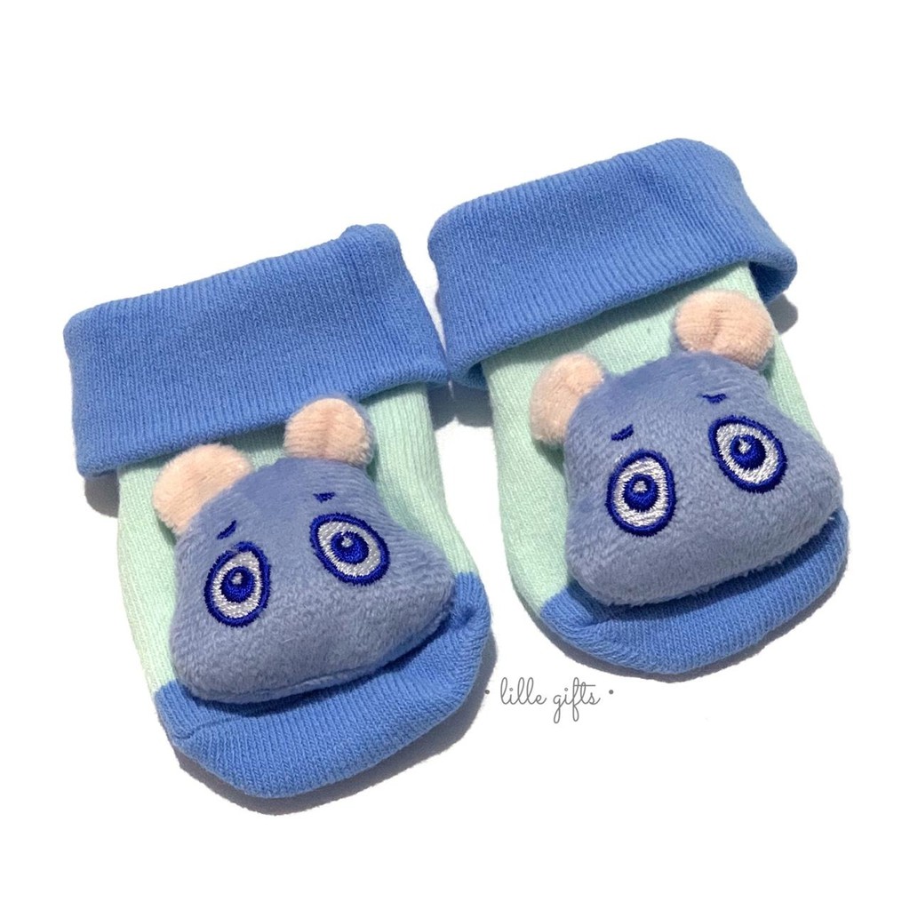 Lille Gifts - Kaos Kaki Bayi Newborn - Hippo