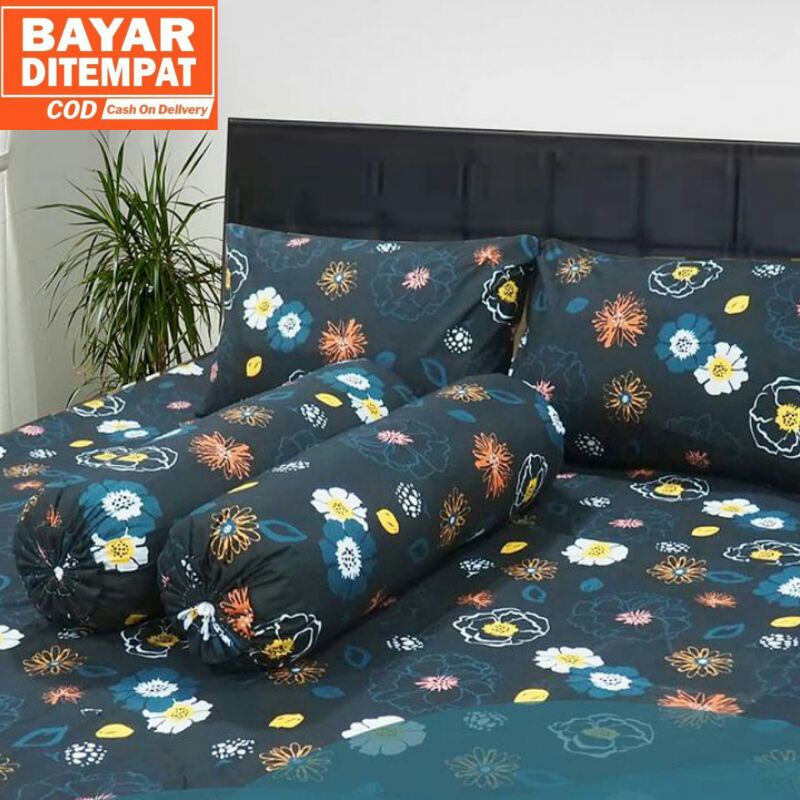 Sprei Diva Linen Noir Set Sprei Microtex Tinggi 30 cm
