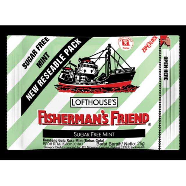 

FISHERMAN'S FRIEND MINT SUGAR FREE