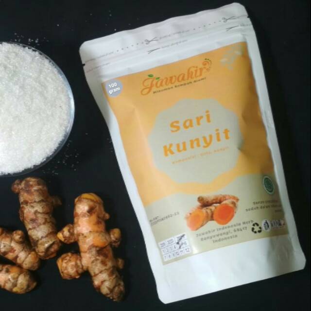 

Sari kunyit kemasan ekonomis 100gr