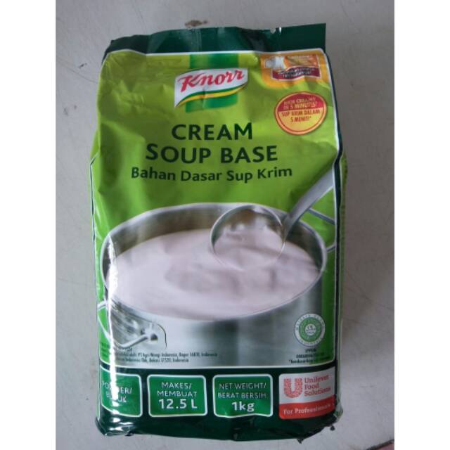 

Knorr cream soup base pouch 1kg