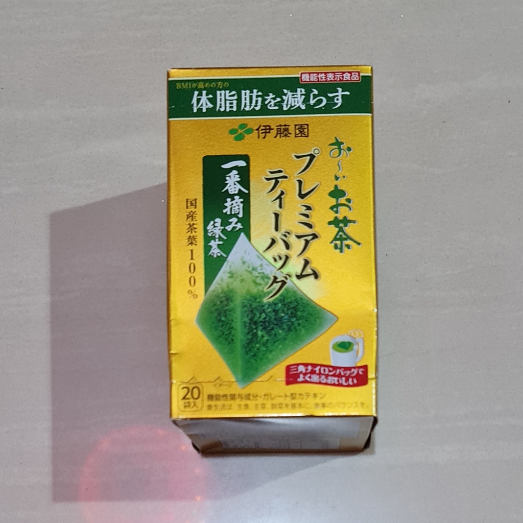 Ito En Itoen Oi Ocha Premium Tea Bag Ichiban Green Tea 20 x 2.2 Gram