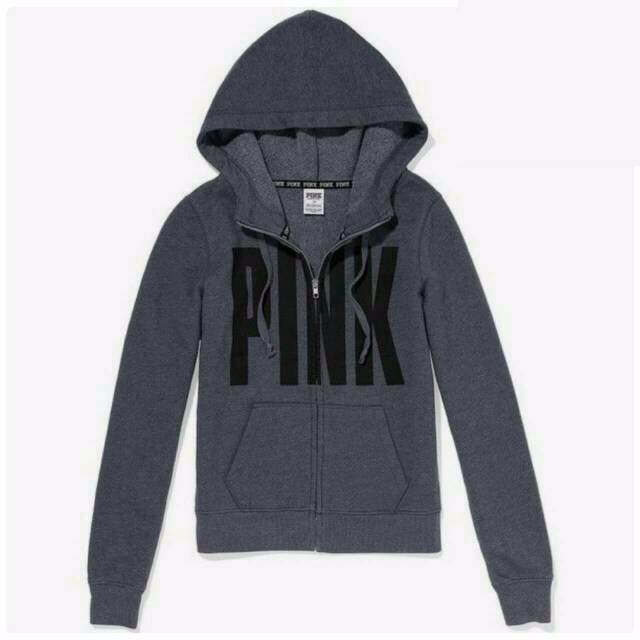 diskon VS PINK HOODED - FULL ZIP Termurah