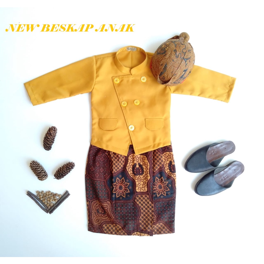 Beskap Anak Unik/Baju Adat Jawa/Setelan Anak