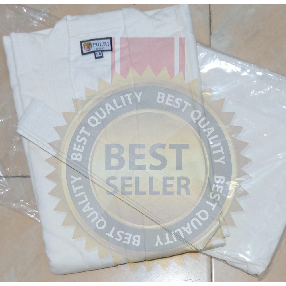 BAJU JUDO POLRI MURAH, GI JUDO POLRI UKURAN S,M,L,XL,XXL