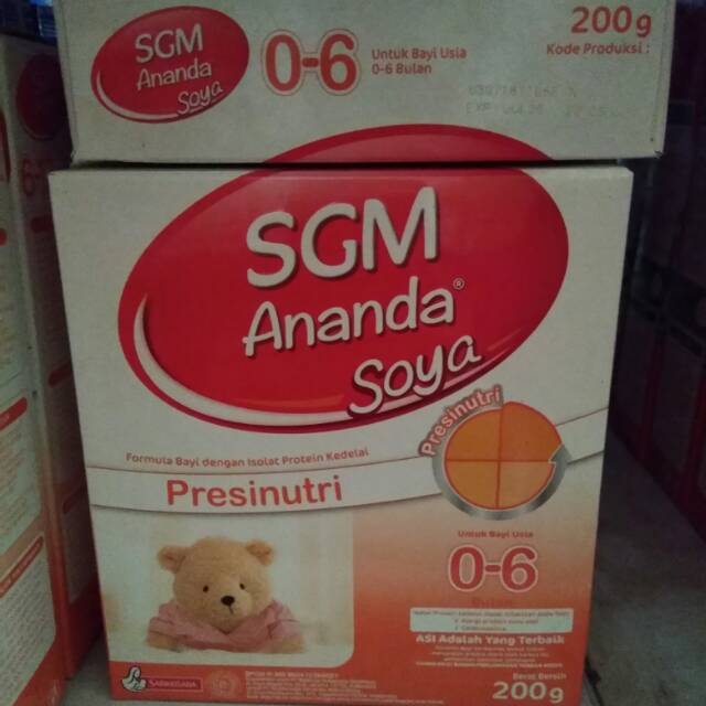 

SGM soya 1 200 gr 0-6 bulan