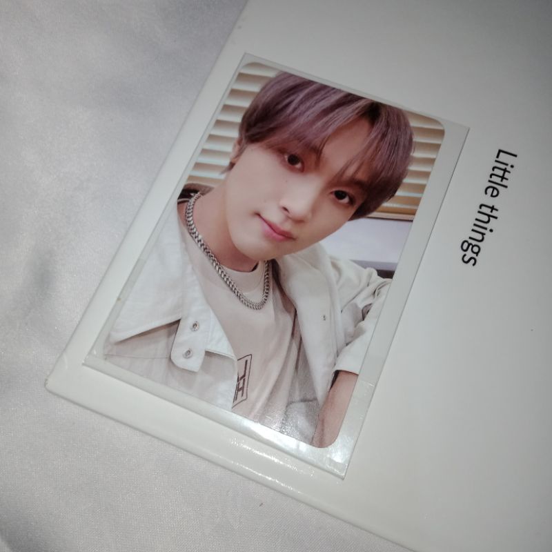 Photocard pc haechan dreaming luggage sticker