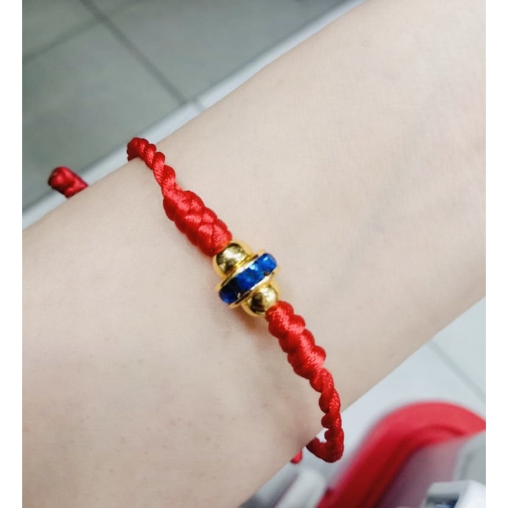 gelang tangan wanita tali model love//gelang tali//gelang//perhiasan