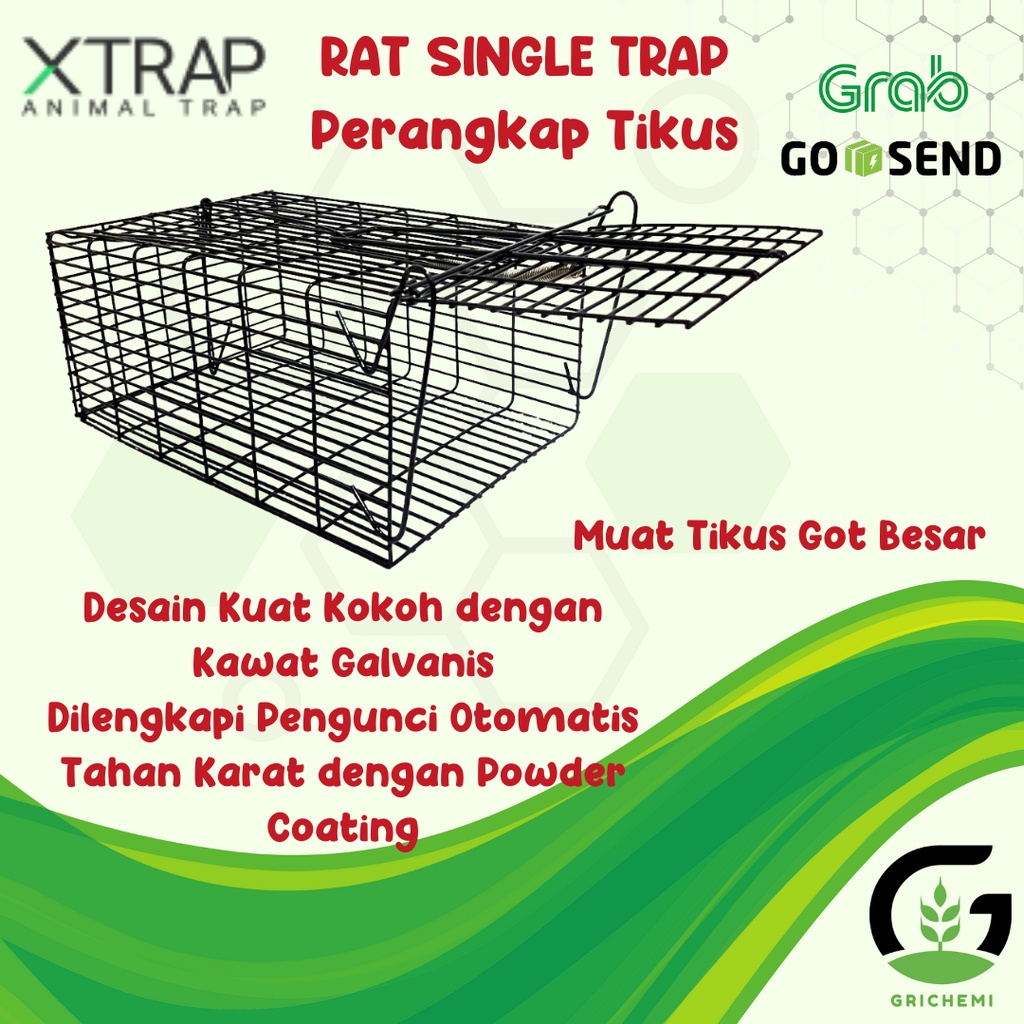 PERANGKAP TIKUS/JEBAKAN TIKUS/RAT SINGLE TRAP/XTRAP