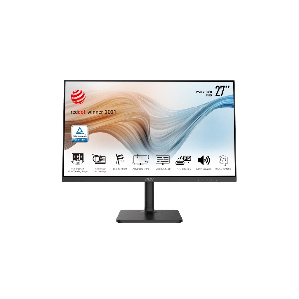 LED 27&quot; MSI Modern MD271P IPS 1080p Type-C 75Hz Monitor Business MD271