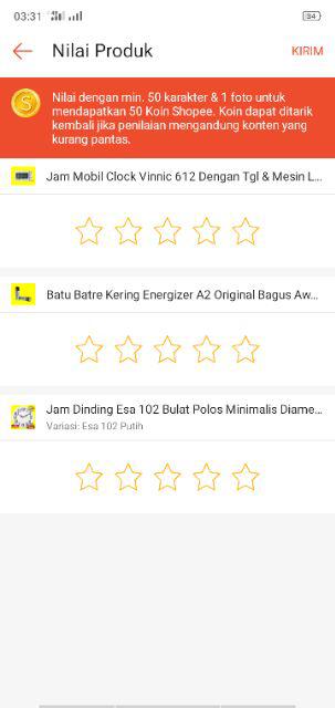 Jam Mobil Clock Vinnic 612 Dengan Tgl & Mesin Led Dimensi 7.6 X 4.5cm Bagus