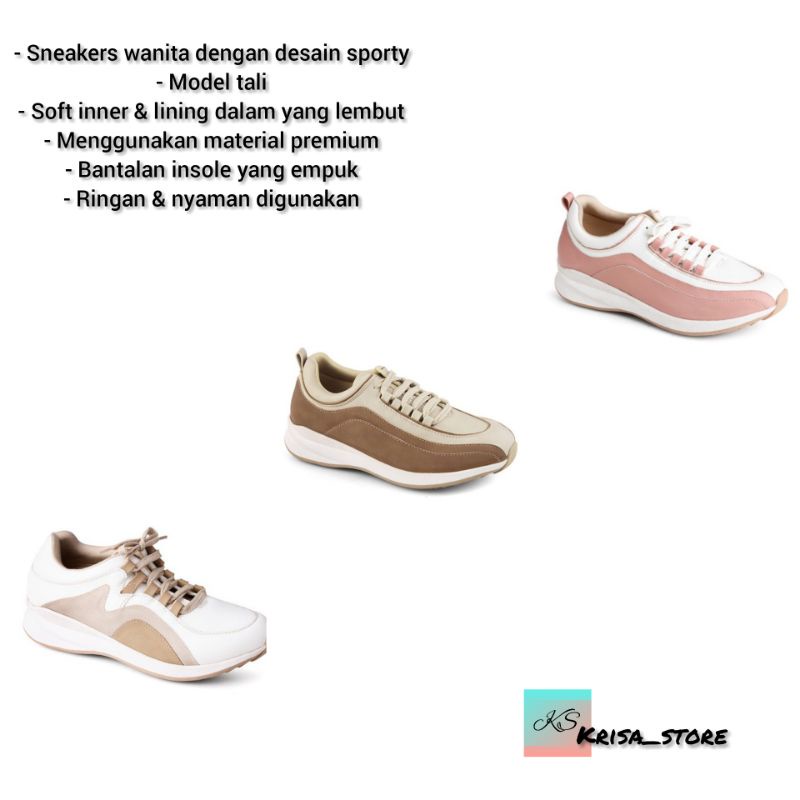 Krisa Sepatu Sneakers Wanita by Fransisca&Renaldy
