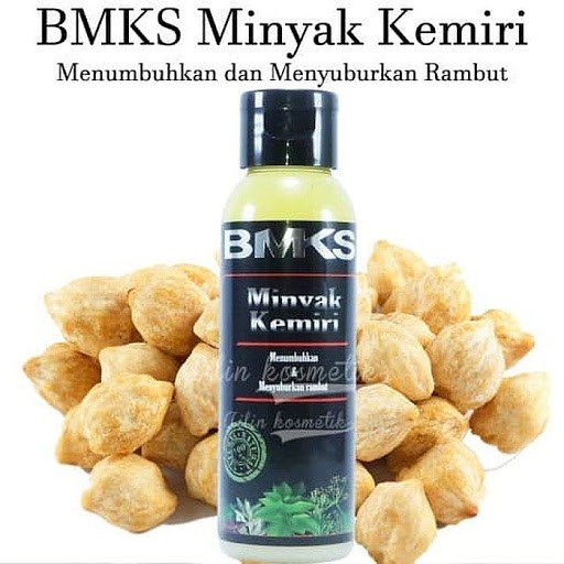 MINYAK KEMIRI BMKS ORIGINAL 100% ASLI PENYUBUR RAMBUT BOTAK DAN RONTOK