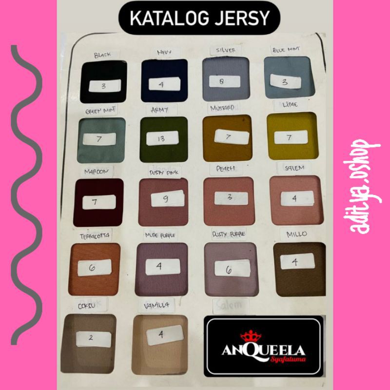(GROSIR TERMURAH!!) Lijum List Jumbo Anqueela  Jilbab Instant Khimar Syar'i Jersi Super-6