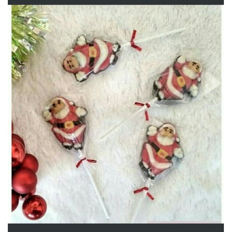 

COKELAT LOLIPOP/STICK SANTA CLAUSE SPESIAL NATAL