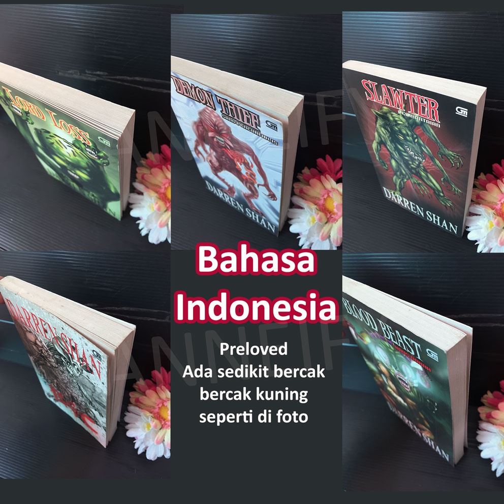 Novel Fiksi Demonata Darren Shan BEC Loss Lord Slawter Demon Thief Blood Beast-1