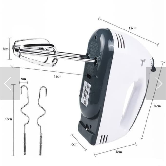 MIX-666 Mixer Hand Pengocok Telor / Super Hand Mixer 7 Speed