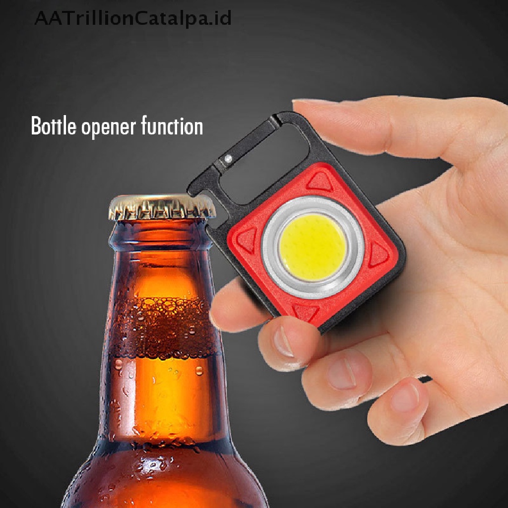 Aa Senter LED Mini Trillioncatalpa Portable USB Untuk Outdoor