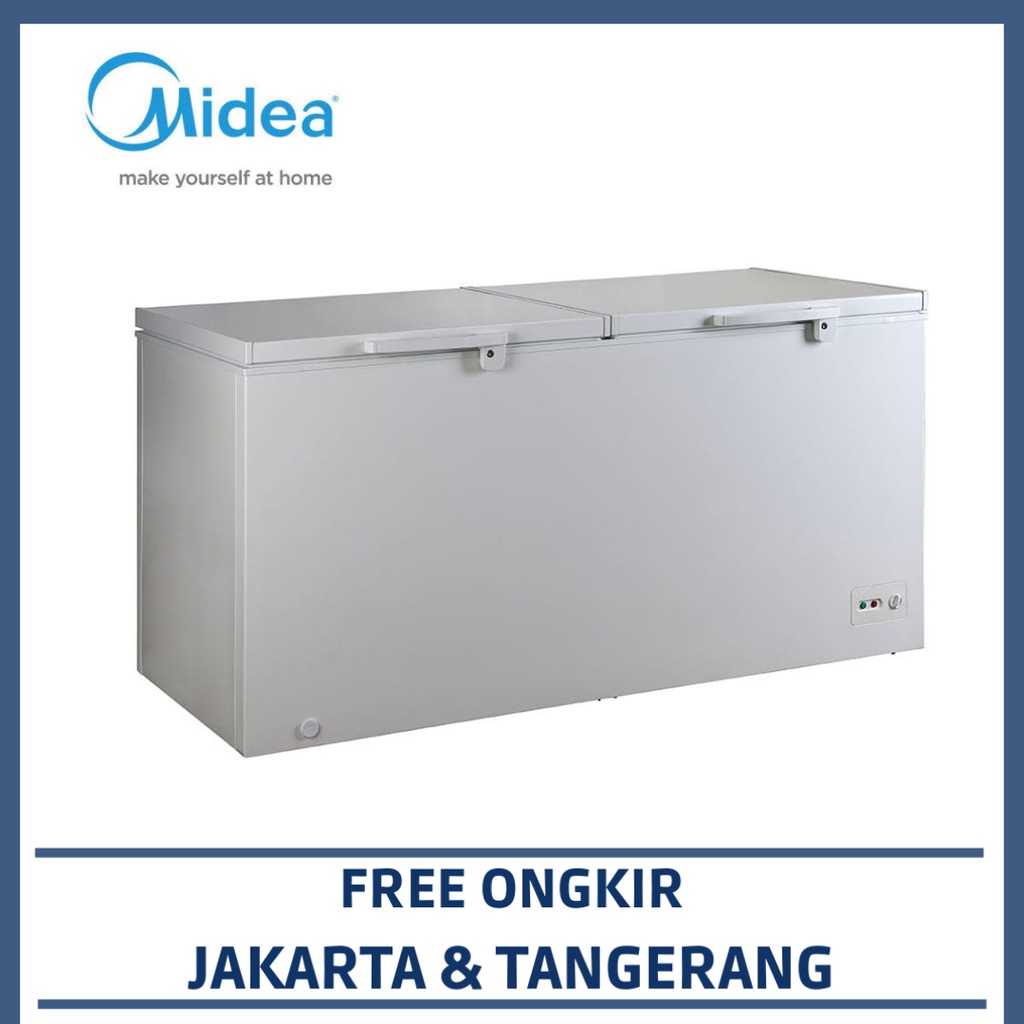 MIDEA HD-680C CHEST FREEZER MIDEA 515 LITER