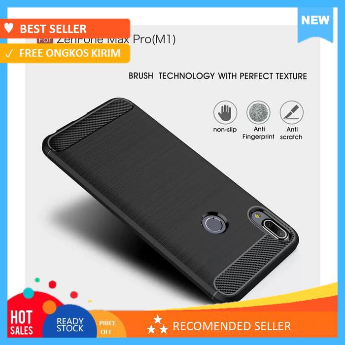 Case Asus Zenfone Max Pro M1 Rugget Armor Softcase Slim Cover