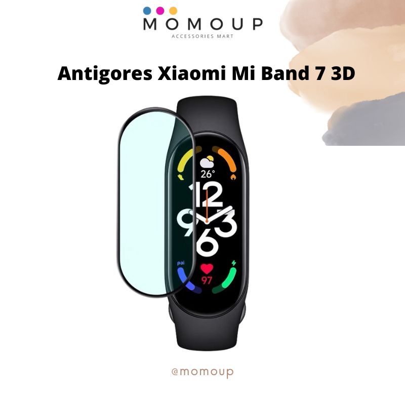 Anti Gores Xiaomi Mi Band 7 3D Screen Protector Mi Band 7 Curved 3D