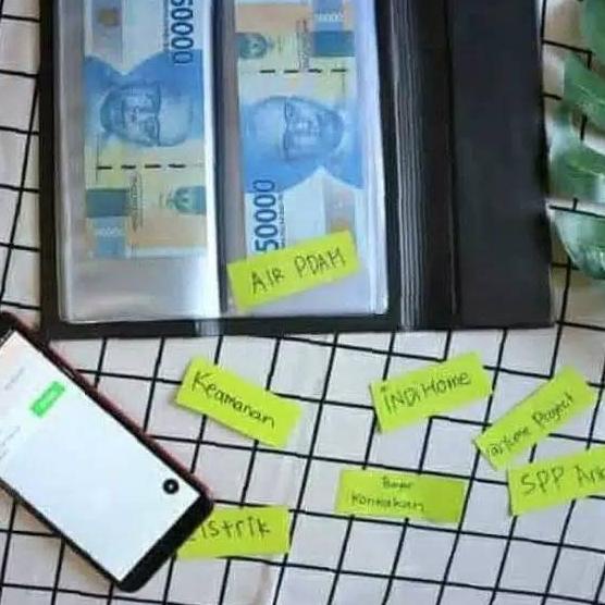 

⚡️Star 9.9⚡️ Binder Keuangan Ziplock Budgeting Nabung Tabungan Uang Planner Organizer Keuangan A02 buruan