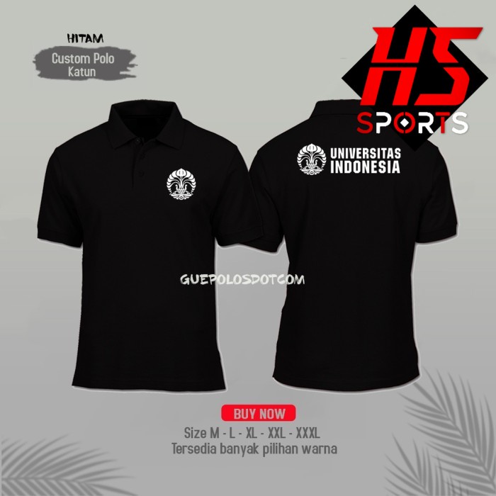 Poloshirt - Kaos Polo Kerah UI Universitas Indonesia - BAJU KERAH UI