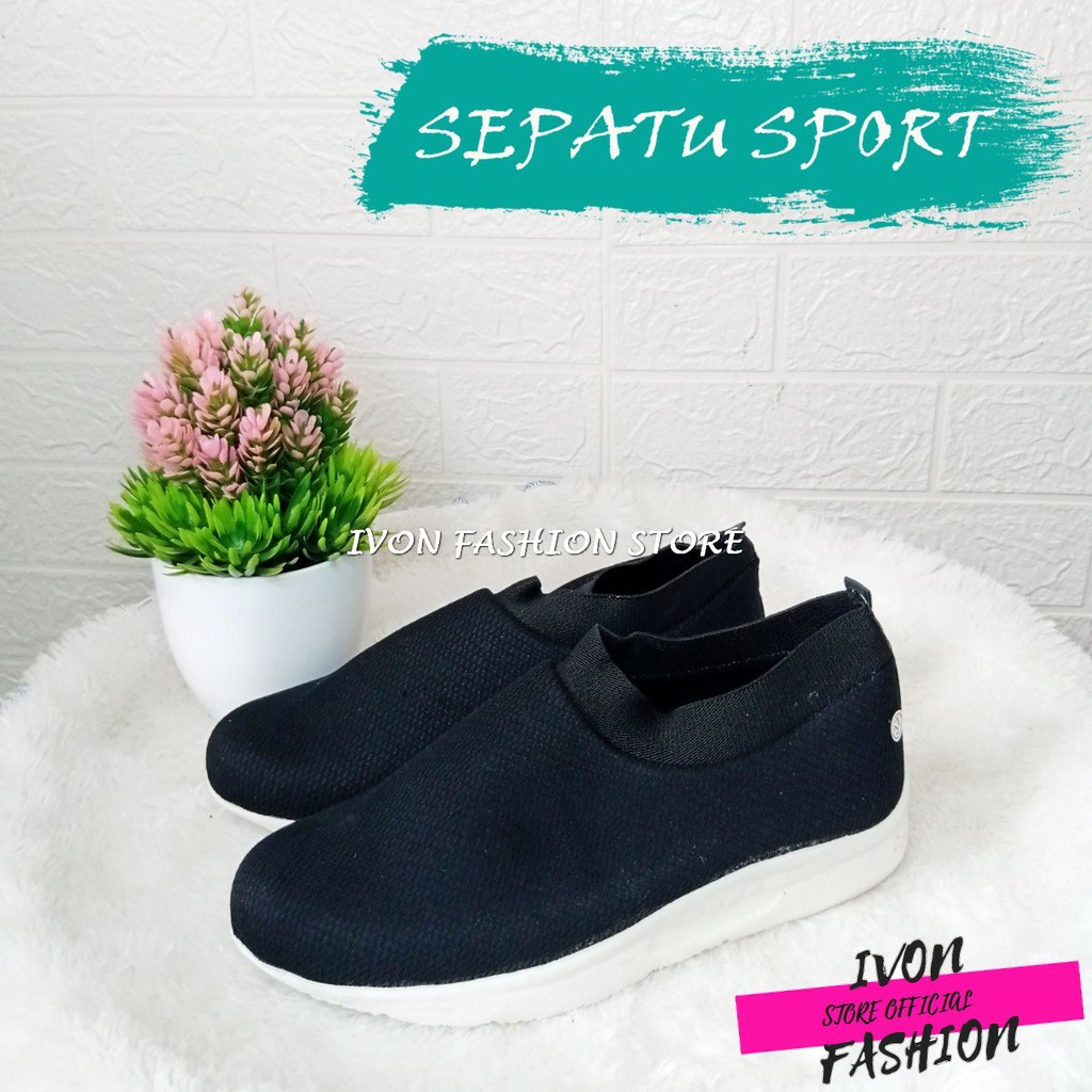 SEPATU SPORT SLIP ON  KOREA PRIA DAN WANITA TERBARU MURAH BISA COD