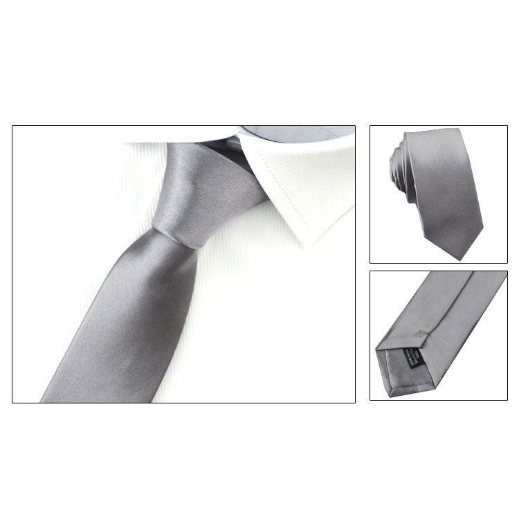 Dasi Polos Slim 2 inch