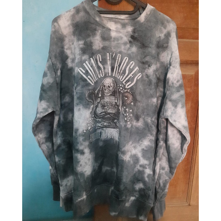 BEST SELLER Pull&Bear Guns n Roses Sweater