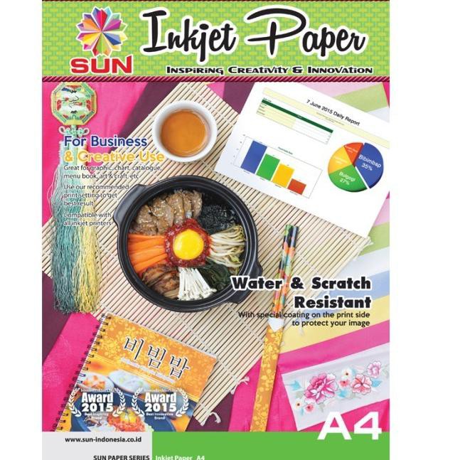 

➫ Kertas Matte - SUN Next Generation Inkjet Paper 110 Gsm A4 ☊