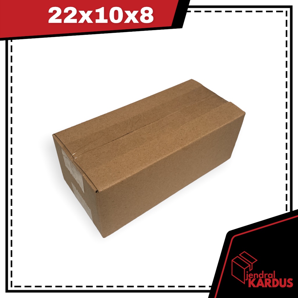 

kardus kecil packing online shop 22x10x8 cm