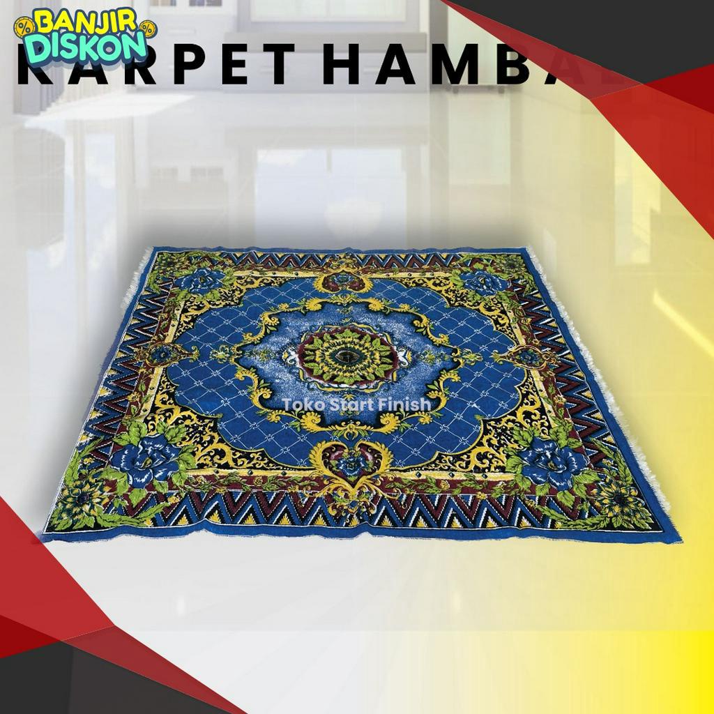 DISCOUNT TODAY Karpet Hambal Permadani Jumbo Ukuran 2x24cm  Karpet Lantai Permadani Motif  Karpet Ru