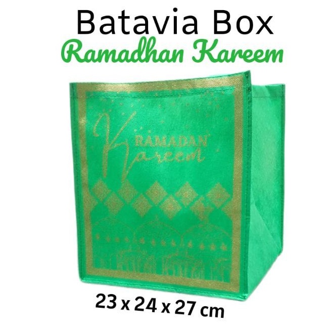 

Tas lebaran Goodie bag motif Ramadhan Kareem