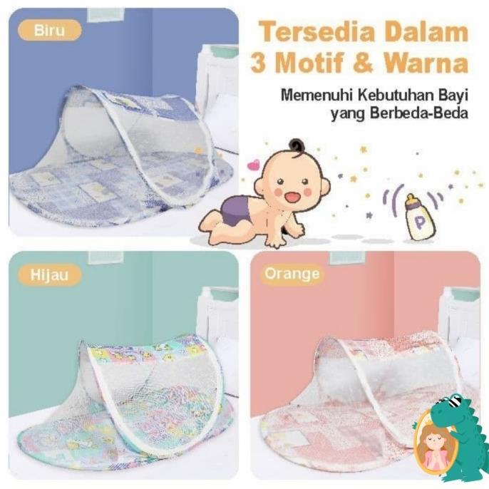 Kelambu Bayi Lipat Tempat Tidur Baby Mosquito Net Klambu MURAH