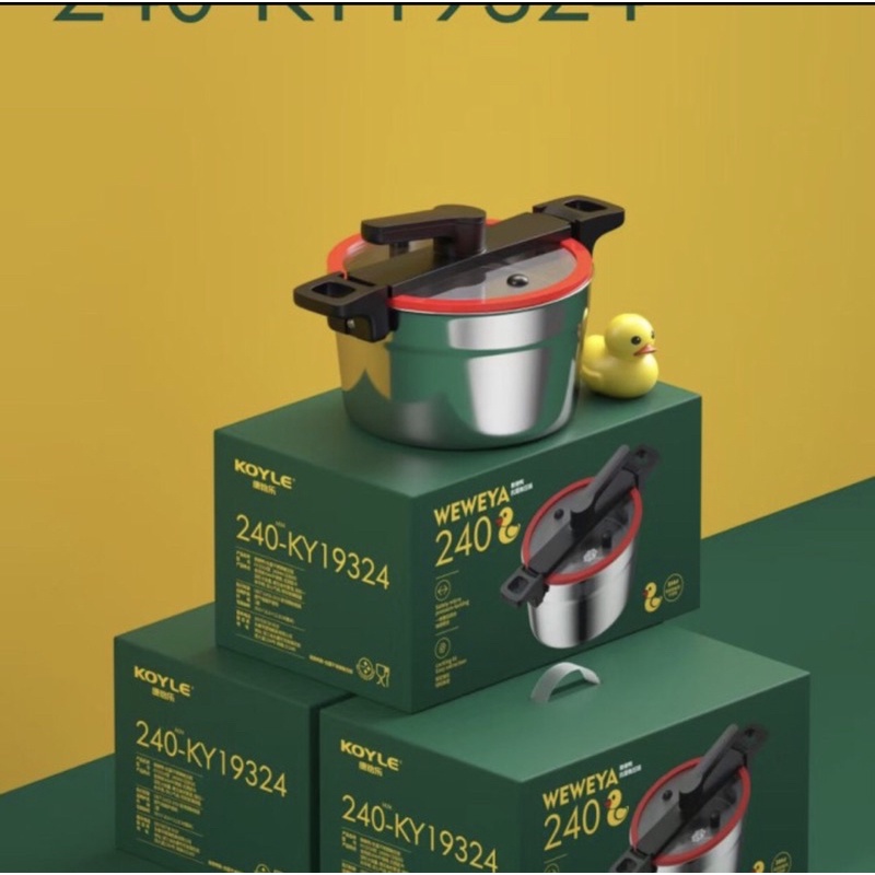 REady koyle micro pressure stew pot /anti karat/semi presto frer gift